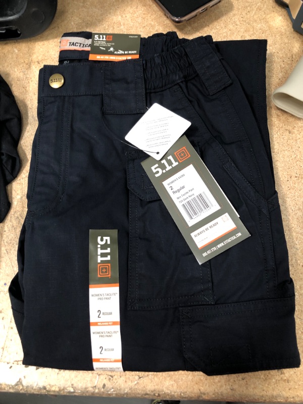 Photo 2 of 5.11 Women's Taclite Pro Tactical 7 Pocket Cargo Pant: size 2 REG
