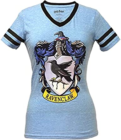 Photo 1 of Harry Potter Ravenclaw Jrs V-Neck T-Shirt- SIZE MEDIUM 