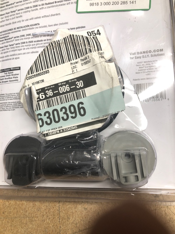 Photo 1 of 1-Handle Valve Trim Kit in Oil Rubbed Bronze for MOEN Tub/Shower Faucets (Valve Not Included)
