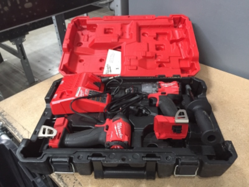 Photo 8 of **INCOMPLETE**
Milwaukee Electric Tools 2997-22 Hammer Drill/Impact Driver Kit
