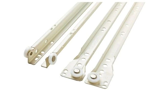 Photo 1 of **set of 4**
22 in. Self-Closing Bottom Mount Drawer Slide 1-Pair (2-Pieces)
