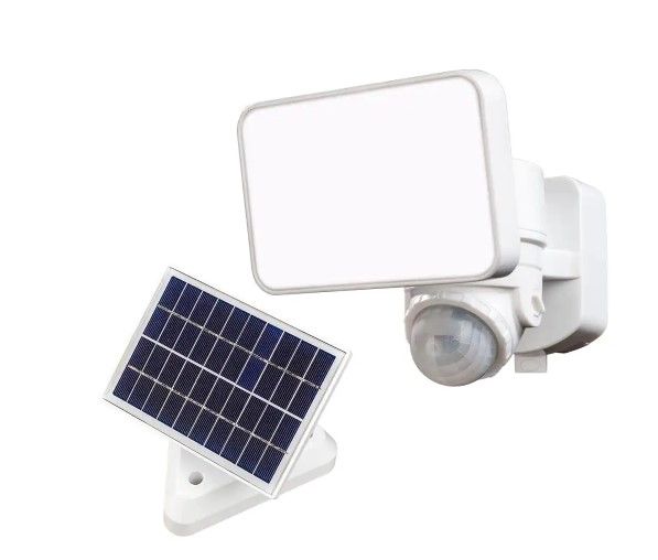 Photo 1 of **INCOMPLETE**
180° White 3-in-1 Compact Solar Motion Activated Integrated LED Outdoor Flood Light
