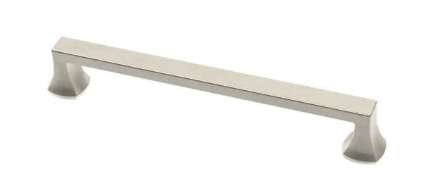 Photo 1 of **SET OF 2**
Mandara 6-5/16 in. (160mm) Center-to-Center Satin Nickel Drawer Pull
