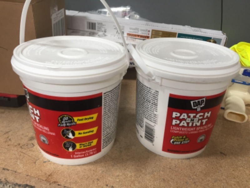 Photo 2 of **SET OF 2**
Patch-N-Paint 1 Gallon . Premium-Grade Lightweight Spackling
