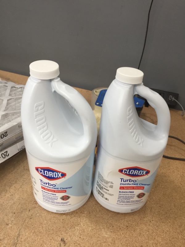 Photo 2 of **PACK OF 2**
Turbo 64 oz. Bleach-Free Disinfectant Cleaner for Sprayer Devices
