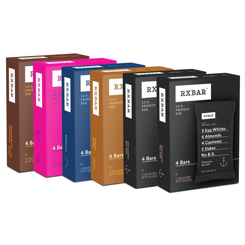 Photo 1 of ***NON-REFUNDABLE
RXBAR, Variety Pack, Protein Bar, 1.83 Ounce (Pack of 24), High Protein Snack, Gluten Free
BEST BY 7/22
