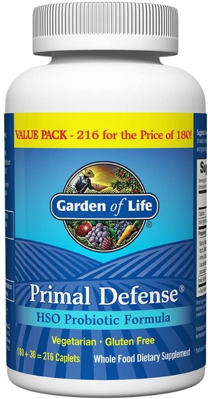 Photo 1 of **NO REFUNDS/RETURNS** -BB:07/2022*- Garden of Life Primal Defense HSO Probiotic Formula - 216 Caplets
