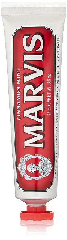 Photo 1 of *Two packs of Marvis Cinnamon Mint Toothpaste
