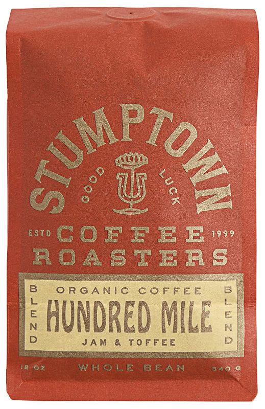 Photo 1 of **non-refundable**
best by 4/10/22
Stumptown Coffee Roasters, Medium Roast Organic Whole Bean Coffee - Hundred Mile 12 Ounce Bag with Flavor Notes of Jam and Toffee
