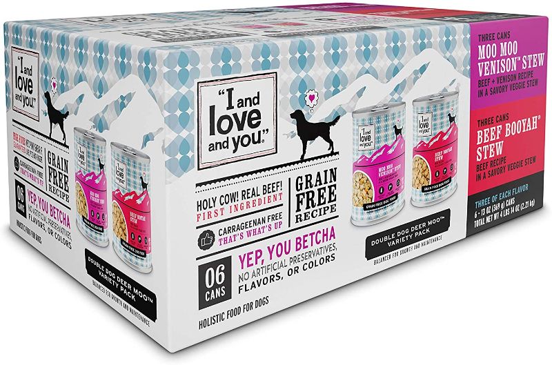 Photo 1 of **NON REFUNDABLE** EXPIRE DATE: 05/25/2024 "I and love and you" Naked Essentials Wet / Canned Dog Food - Grain Free, Cage Free, Free Range - for Large and Small Dogs (Variety of Flavors)
