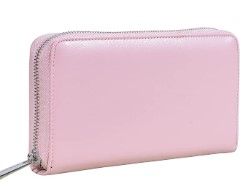 Photo 1 of Easyoulife Womens Genuine Leather Credit Card Holder Wallet RFID Secure 36 Slots
