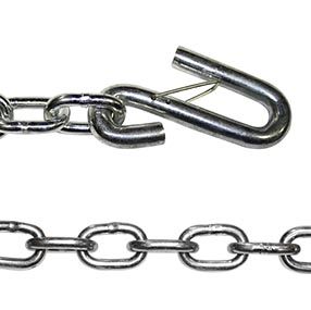 Photo 1 of ***STOCK PHOTO FOR REFERENCE ONLY***
2 36" METAL TRAILER HITCH SAFETY CHAINS WITH S-HOOK WITH LATCH