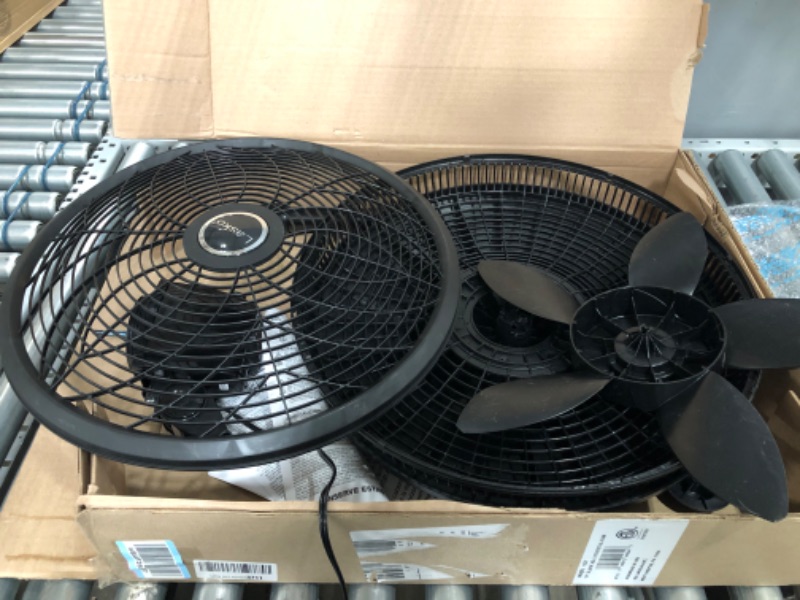 Photo 1 of Lasko Elegance & Performance Pedestal Fan, 18 Inch, Black 