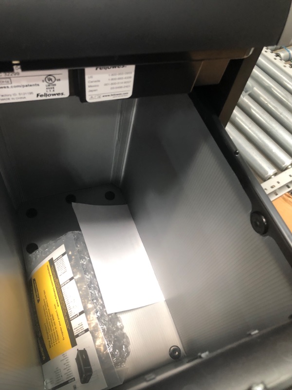 Photo 1 of Fellowes Powershred 99Ci 18-Sheet Capacity, 100% Jam Proof Cross-Cut Paper Shredder
