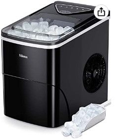 Photo 1 of Silonn Ice Makers Countertop Black 