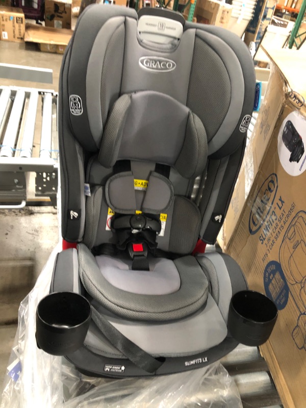 Photo 1 of Graco SlimFit3 LX 3 in 1 Car Seat | Space Saving Car Seat Fits 3 Across in Your Back Seat, Kunningham