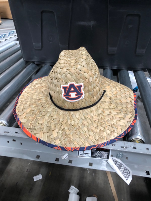 Photo 2 of FOCO NCAA College Team Logo Floral Straw Sun Hat