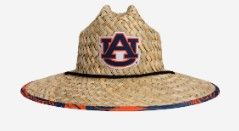 Photo 1 of FOCO NCAA College Team Logo Floral Straw Sun Hat