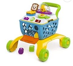 Photo 1 of Bright Starts Giggling Gourmet 4-in-1 Shop ‘n Cook Walker Shopping Cart Push Toy, Ages 6 months +