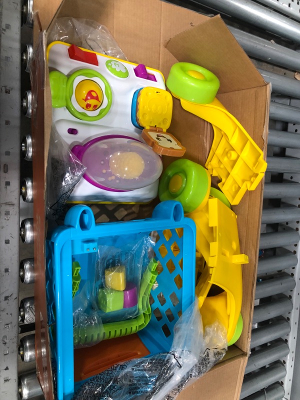 Photo 2 of Bright Starts Giggling Gourmet 4-in-1 Shop ‘n Cook Walker Shopping Cart Push Toy, Ages 6 months +