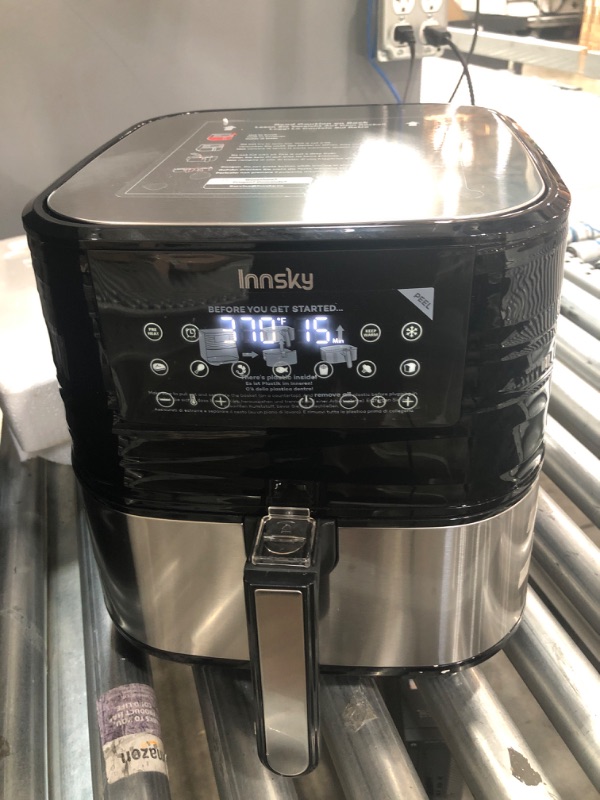 Photo 2 of Innsky 55SA1US Air Fryer XL 5.8QT 1700W 11in 1 Oilless Touch Steen 1700W
