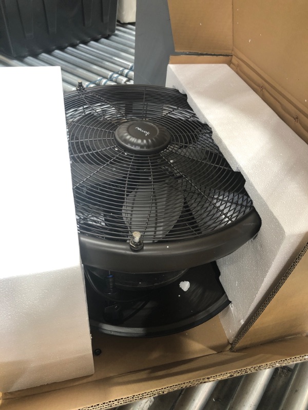 Photo 3 of NewAir, AF-600, Outdoor Misting Oscillating Pedestal Fan with Five Gentle Mist Nozzles, All Steel Construction, 600 Square Foot Effective Range
