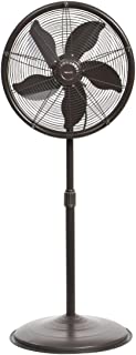 Photo 1 of NewAir, AF-600, Outdoor Misting Oscillating Pedestal Fan with Five Gentle Mist Nozzles, All Steel Construction, 600 Square Foot Effective Range
