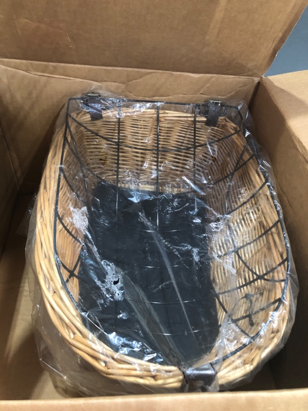 Photo 1 of M-Wave Bicycle Wicker Pet Basket
