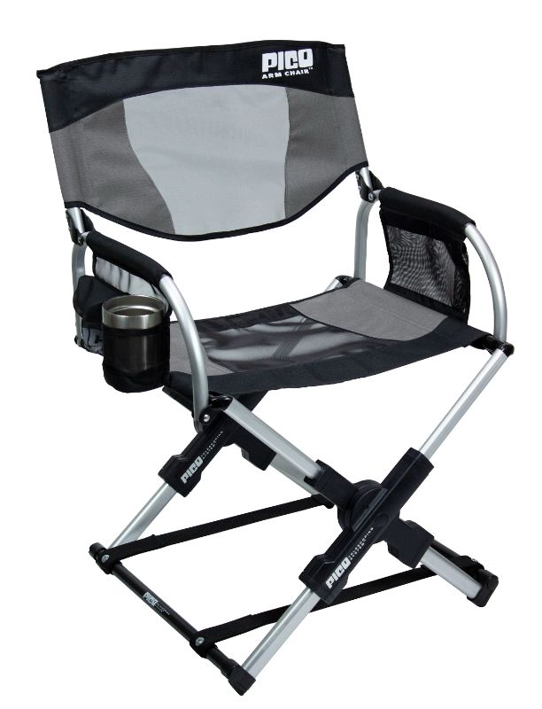 Photo 1 of GCI Outdoor Pico Arm Chair Mercury Gray