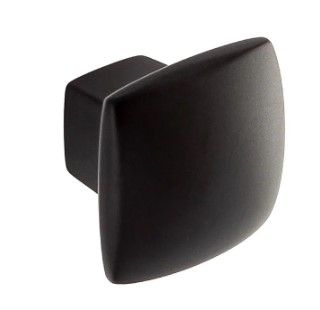 Photo 1 of **SET OF 10**
Boise 1-1/4 in. Matte Black Square Cabinet Knob
