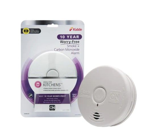 Photo 1 of 10-Year Worry Free Smoke & Carbon Monoxide Detector, Lithium Battery Powered with Photoelectric Sensor
