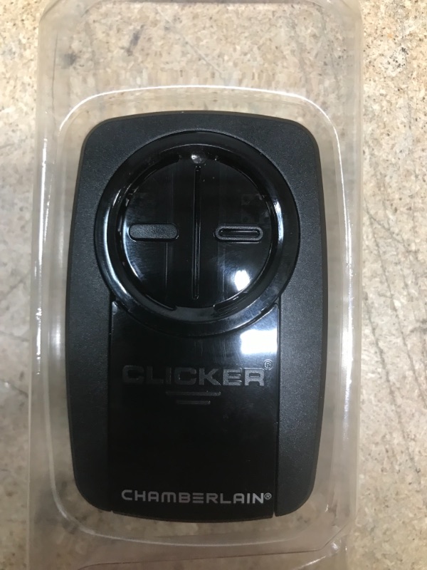 Photo 2 of OPENED
Universal Clicker Black Garage Door Remote Control