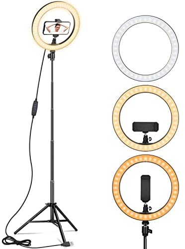 Photo 1 of Ring Light 10" with 67" Extended Tripod Stand & Phone Holder