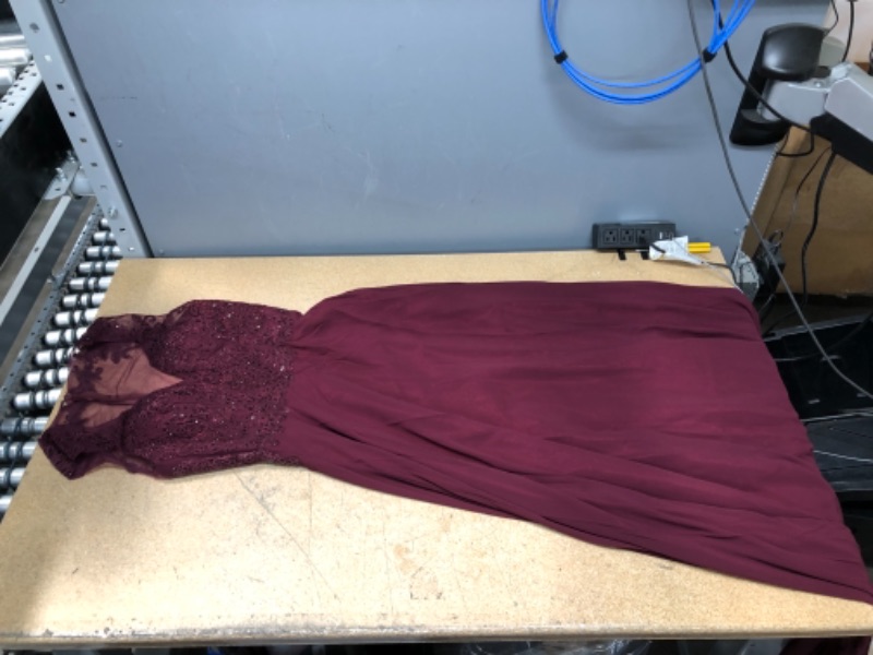 Photo 1 of Judy & Julia burgundy prom dress Size 6 