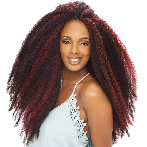 Photo 1 of Janet Collection Afro Twist Braid Color 1B (6 Packs)
