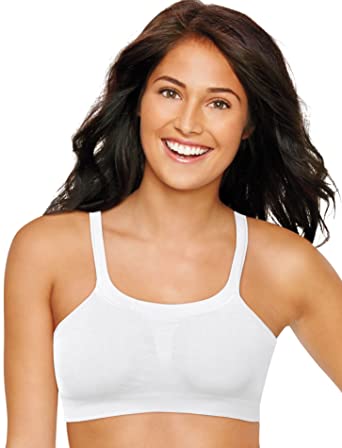 Photo 1 of TWO PACK: Hanes Ultimate Women's Bandini Multi-Way Foam Cup Wirefree Bra DHHU12 XS
