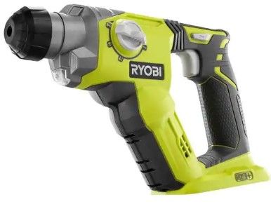 Photo 1 of RYOBI
ONE+ 18V Lithium-Ion Cordless 1/2 in. SDS-Plus Rotary Hammer Drill (Tool Only)