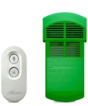 Photo 1 of Hunter
Universal On/Off Damp Rated Ceiling Fan Remote Control White