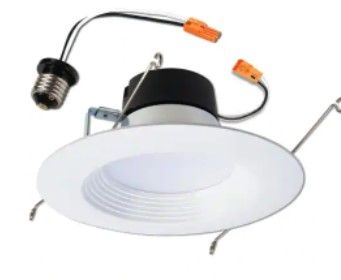 Photo 1 of 
Halo
LT56 Series 5 in. ./6 in. Selectable CCT(3000-5000K) Integrated LED, White Recessed Light, Dimmable Retrofit Trim