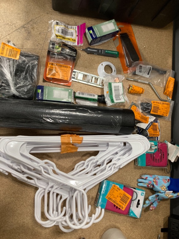 Photo 1 of **NON REFUNDABLE** BUNDLE OF MISC HOME DEPOT ITEMS; ASSORTMENT OF HOME IMPROVEMENT GOODS, GARDENING SUPPLIES, ELECTRIC, TOOLS  AND PLUMBING BUNDLE 