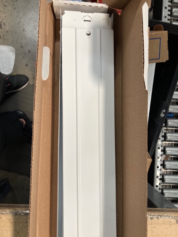 Photo 6 of Metalux
40-Watt 2-Light White 4 ft. Fluorescent Strip Light