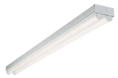 Photo 1 of Metalux
4 ft. 2-Light Linear White Integrated LED Ceiling Strip Light with 4200 Lumens, 4000K