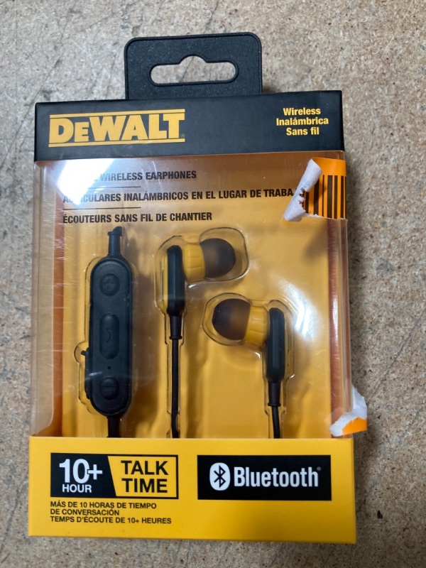 Photo 2 of DEWALT
Jobsite Wireless Earphones