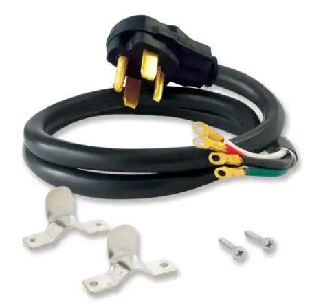 Photo 1 of Everbilt
6 ft. 4-Prong 30 Amp Dryer Cord