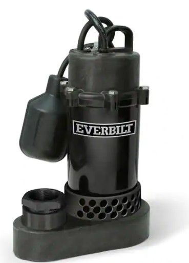 Photo 1 of Everbilt
1/2 HP Aluminum Sump Pump Tether Switch