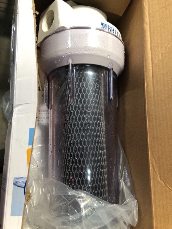 Photo 2 of (WATER IN CONTAINER)
Brita Universal Whole House VIH Filtration System WFWHS202
