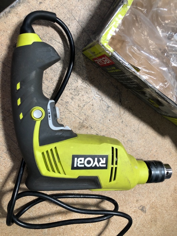 Photo 2 of (MISSING ATTACHMENTS)
Ryobi 7.5-Amp Heavy-Duty Variable Speed Reversible Hammer Drill
