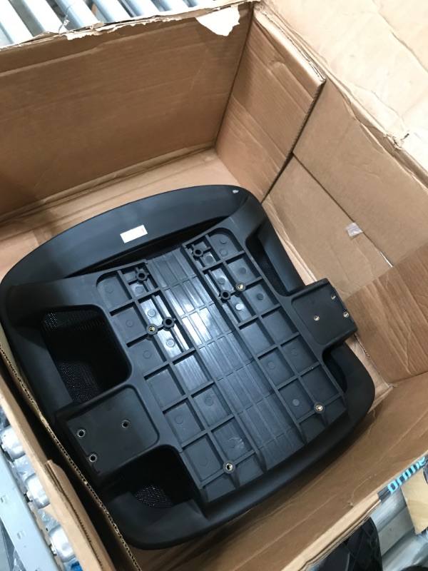 Photo 1 of Office Chair, FelixKing Ergonomic Desk Chair with 3D Adjustable Headrest and Armrests Lumbar Support and Silver Wheels Reclining High Back Mesh Computer Chair (Black)
- Missing//loose hardware 