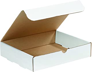 Photo 1 of *** ONLY 16 BOXES***
Boxes Fast BFML1082 Corrugated Cardboard Literature Mailers, 10 1/4 x 8 1/4 x 2 Inches, Tuck Top One-Piece, Die-Cut Shipping Boxes, Medium White Mailing Boxes (Pack of 50)
