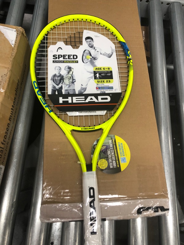 Photo 2 of HEAD Speed Kids Tennis Racquet - Beginners Pre-Strung Head Light Balance Jr Racket